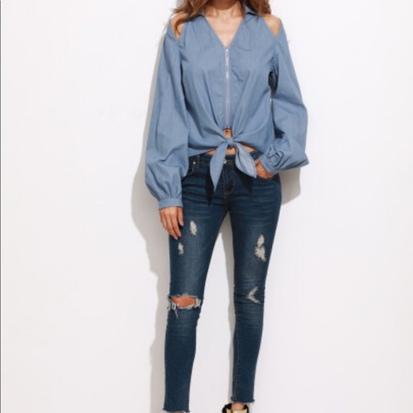 Tops - Brand New Denim Top